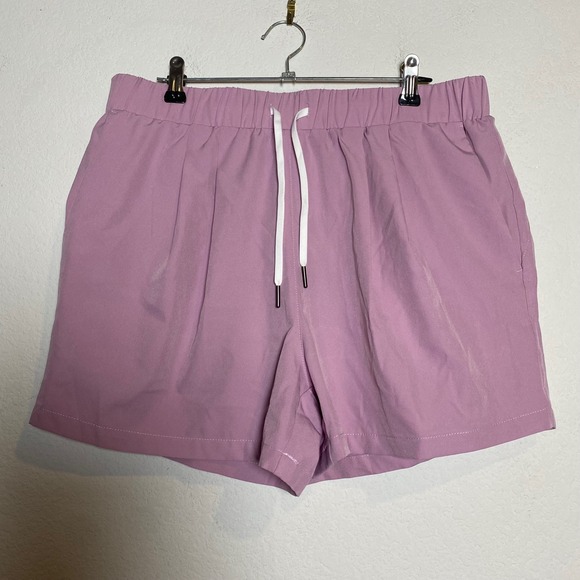 HALARA Pants - Halara Active Shorts Large Purple Womens Gorpcore Elastic Waist Pockets Stretch